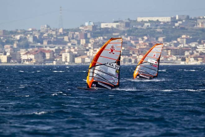 Antoine Questel - PWA Reggio Calabria World Cup 2012 Day 5 ©  John Carter / PWA http://www.pwaworldtour.com